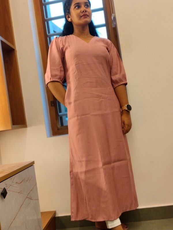 Pink Kurti by Iktara by JS