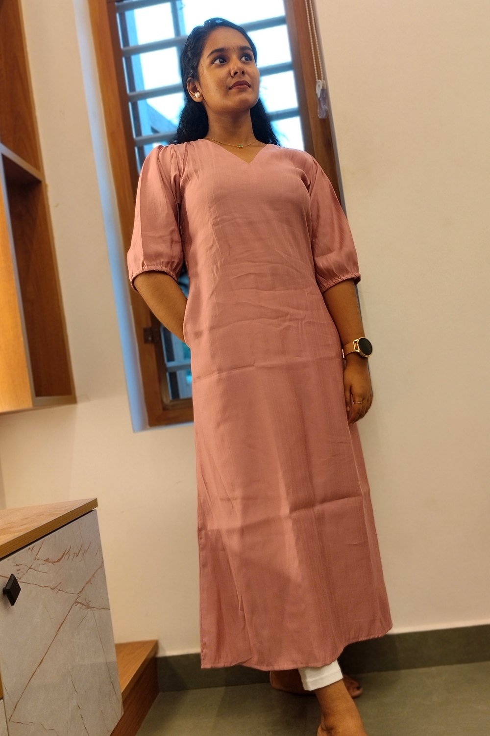 Pink Kurti by Iktara by JS