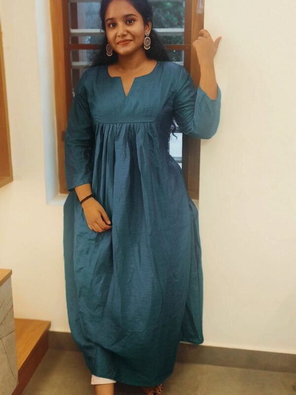Teal Kurti by Iktara by JS